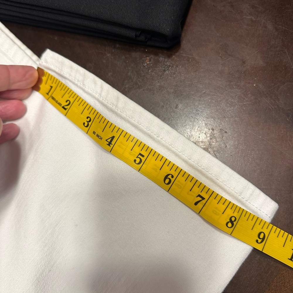 White House Black Market Women's White Wide Leg Jeans Size 29” - Picture 7 of 7